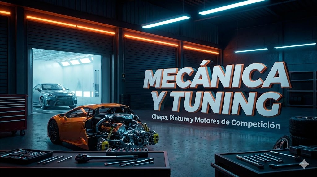 Mecánica Automotriz Integral: Tuning, Chapa y Pintura